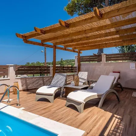 Vila Aggel'S House - Stone House - Private Pool - Courtyard - Countryside Views Kato Episkopi Exteriér fotografie