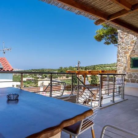 Vila Aggel'S House - Stone House - Private Pool - Courtyard - Countryside Views Kato Episkopi Exteriér fotografie